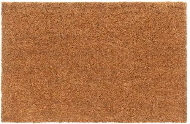 Berkfield Home Brown Tufted Coir Door Mat, W: 65 cm, D: 100 cm – 1