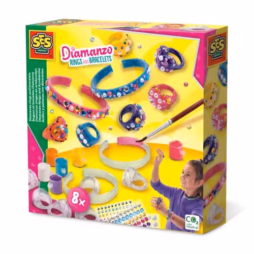 SES Creative 14706 Diamanzo Multicolour Jewelry Threading Kit – 1
