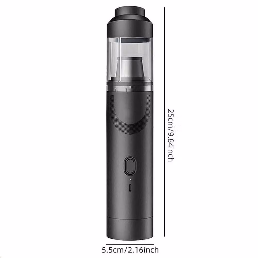 PAWNORA Slim V8 Rechargeable Handheld Car Vacuum Cleaner with Blow Function in Black – 2