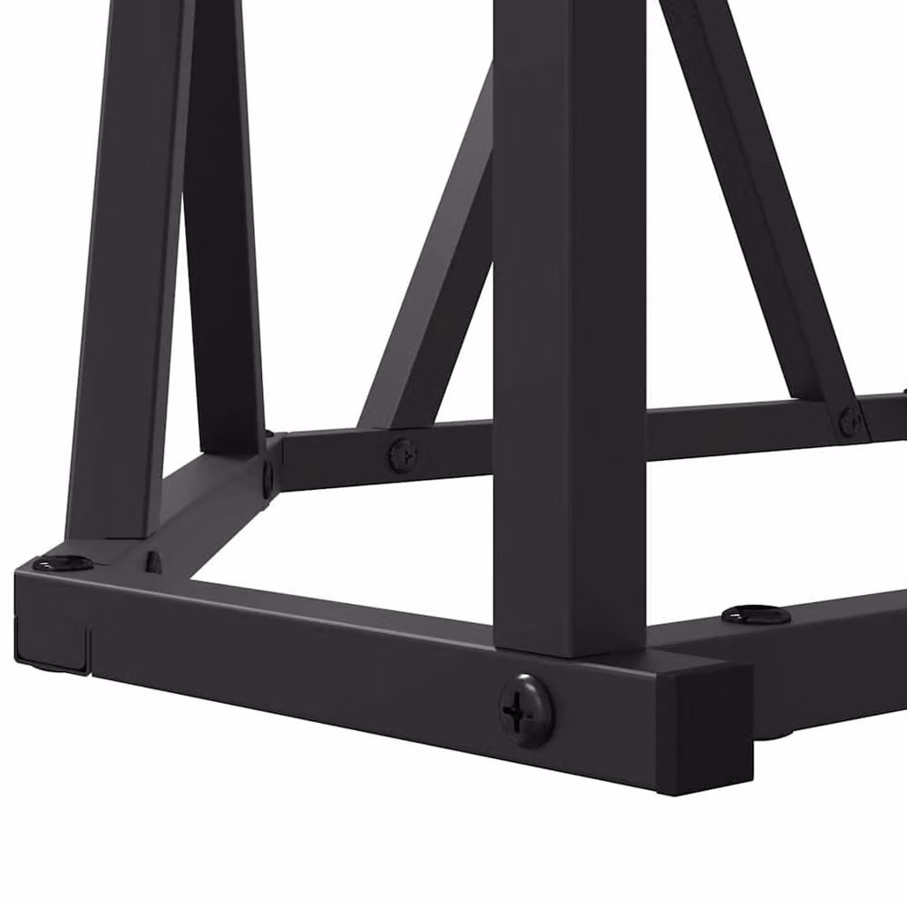 Berkfield Home Elegant Black Oak Coffee Table, W/D/H: 80 x 80 x 42 cm – 6