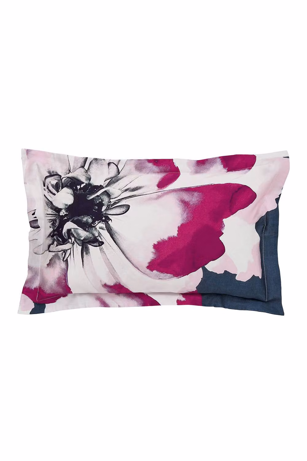 Ted Baker Inky Bloom Reversible Cotton Mako Satin Duvet Cover and Pillowcase Set, Multicolour, W: 200 cm, H: 200 cm, L: 180 cm – 4