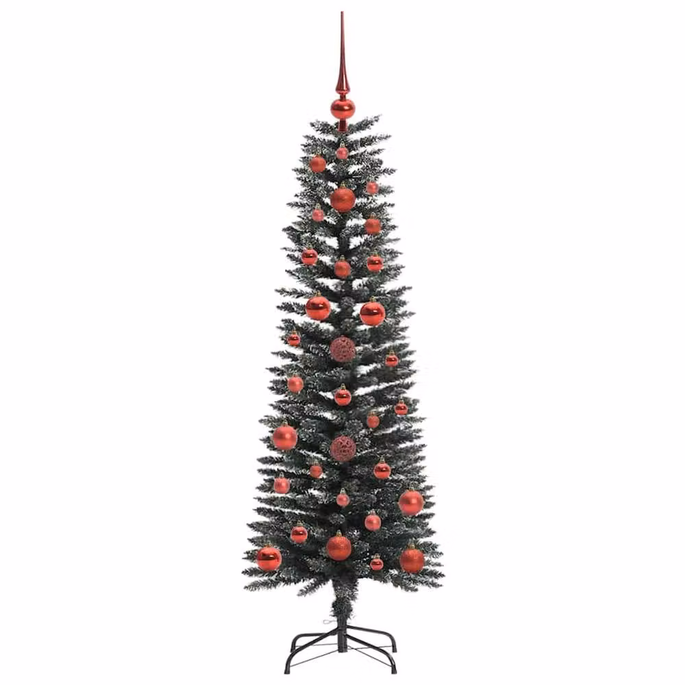 Berkfield Home Elegant Green Artificial Christmas Tree with Stand H 120 x W 40.5 x D 40.5 cm – 4