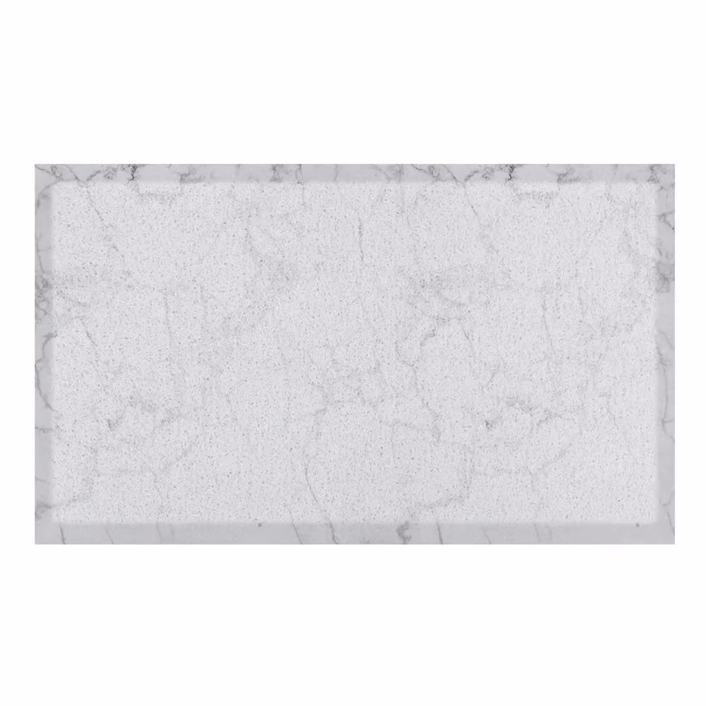 Artsy Mats White Marble Indoor and Outdoor Doormat, W/D: 70 x 40 cm – 2