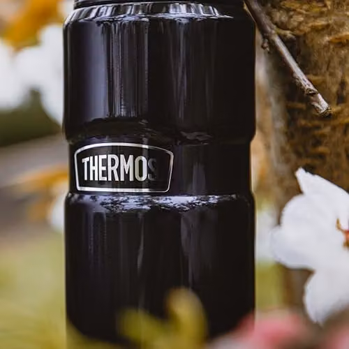 Thermos Stainless King Vacuum Flask in Black, 322 ml – 5