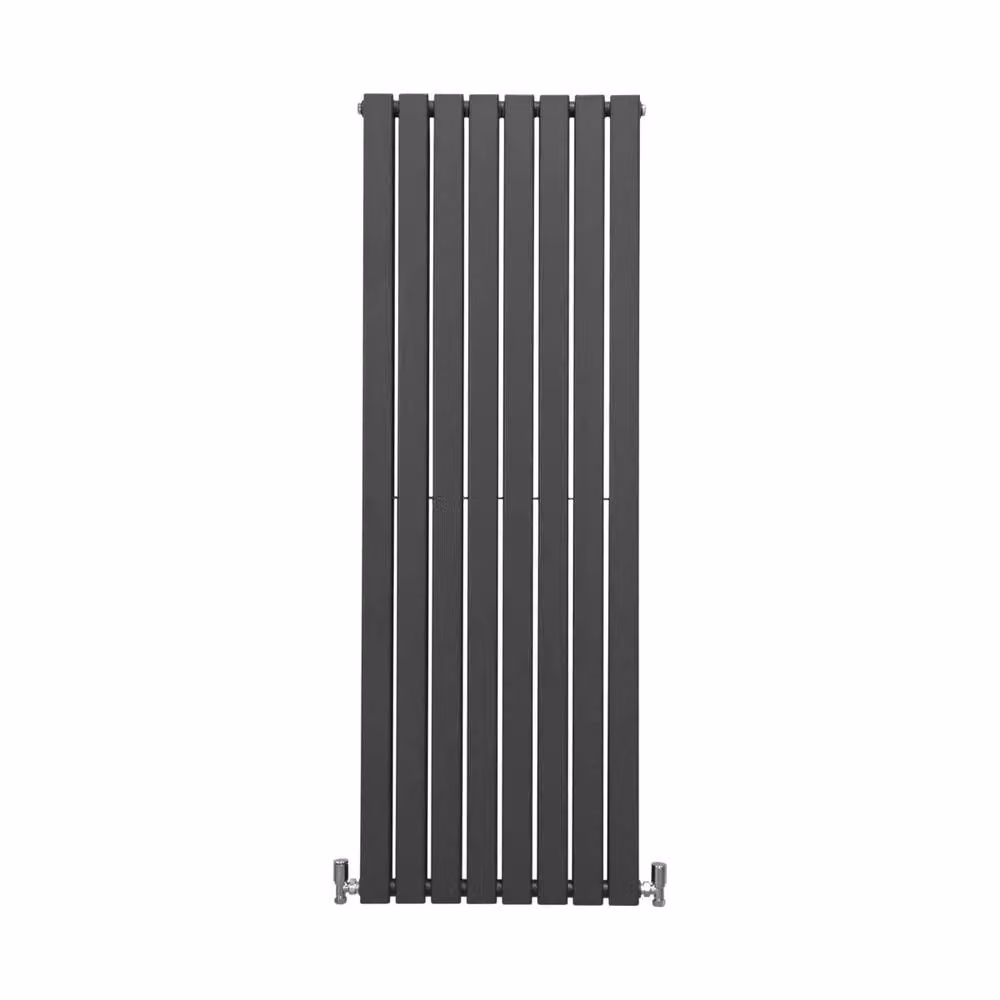 Monstershop Designer Steel Flat Panel Radiator in Anthracite Grey, W: 160 cm, H: 56 cm – 2
