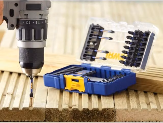 IRWIN Impact Pro Performance 32 Piece Screwdriver Bit Set, Multicolour