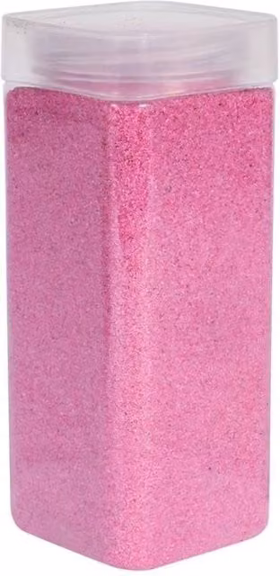 KDMD Pink Sand in Square Jars, 3 Pack, 800g per Jar