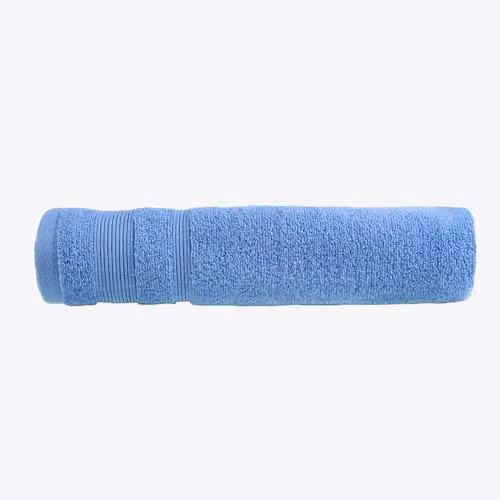 Allure Bath Fashions Luxury Zero Twist Egyptian Cotton Bath Sheet in Blue, W: 150 cm – 3