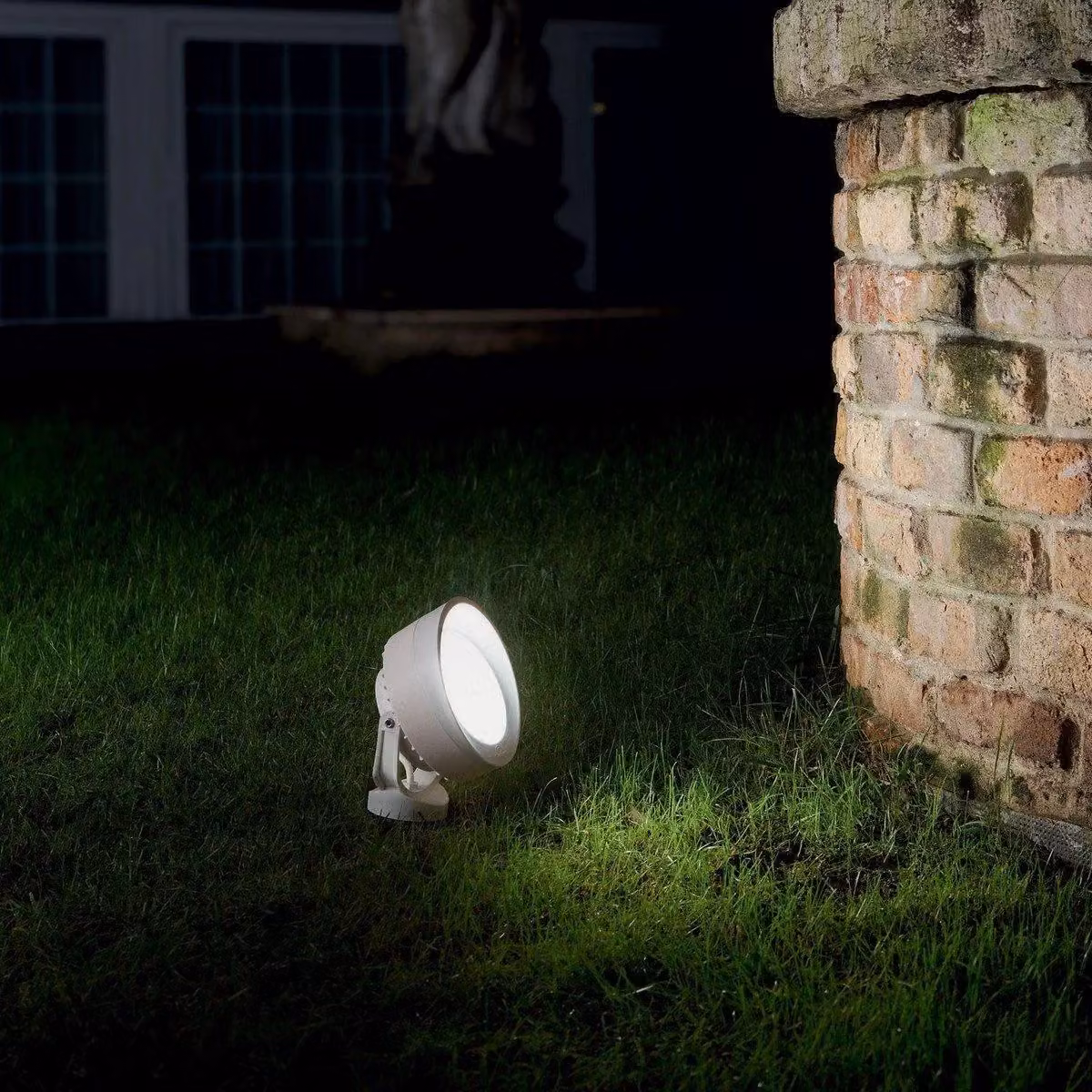 Netlighting Tommy Adjustable LED Outdoor Ground Light in White, IP66 Rated – 2
