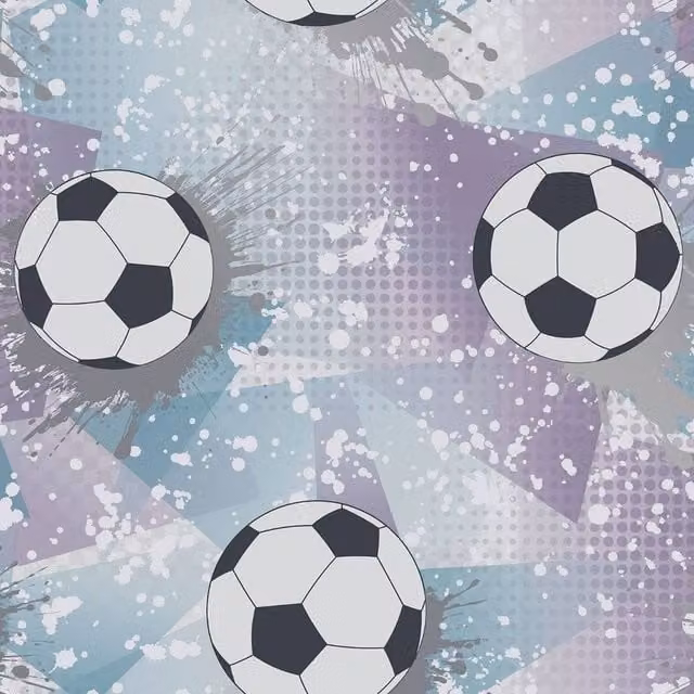 Holden Décor Frenzy Football Textured Wallpaper in Purple