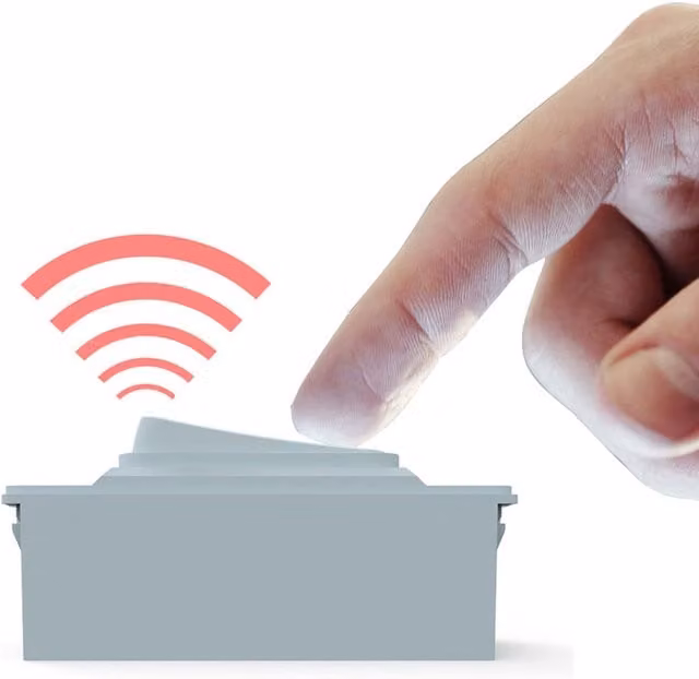 EnerJ Smart Wireless Kinetic Grid Switch in White