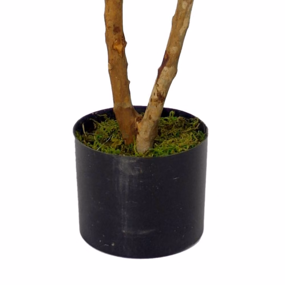 Leaf Luxury Artificial Mini Ruscus Tree in Green, Height: 100 cm – 3
