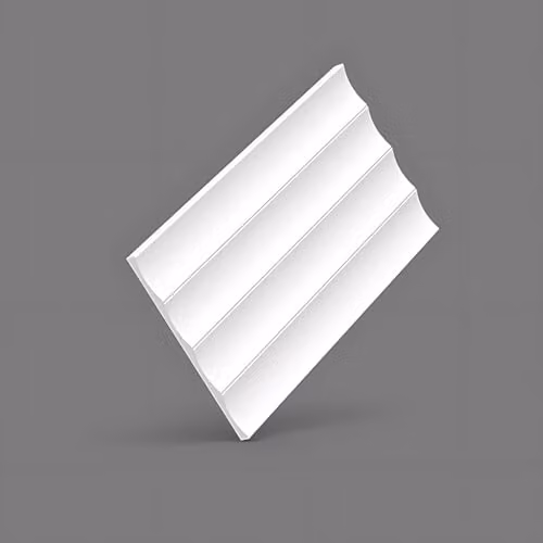 Orac Decor W114 Modern Valley XL 3D Wall Panel, White – 2