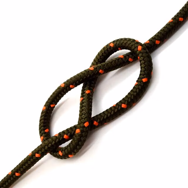 Sola Camo Polypropylene Solid Braided Rope, Multicolour Green, Diameter: 10 mm, Length: 10 m