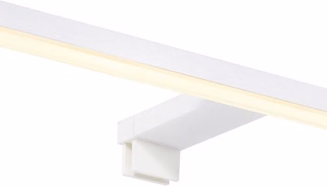 Nordlux Marlee LED White Metal Wall Light for Bathrooms IP44 Mains Operated