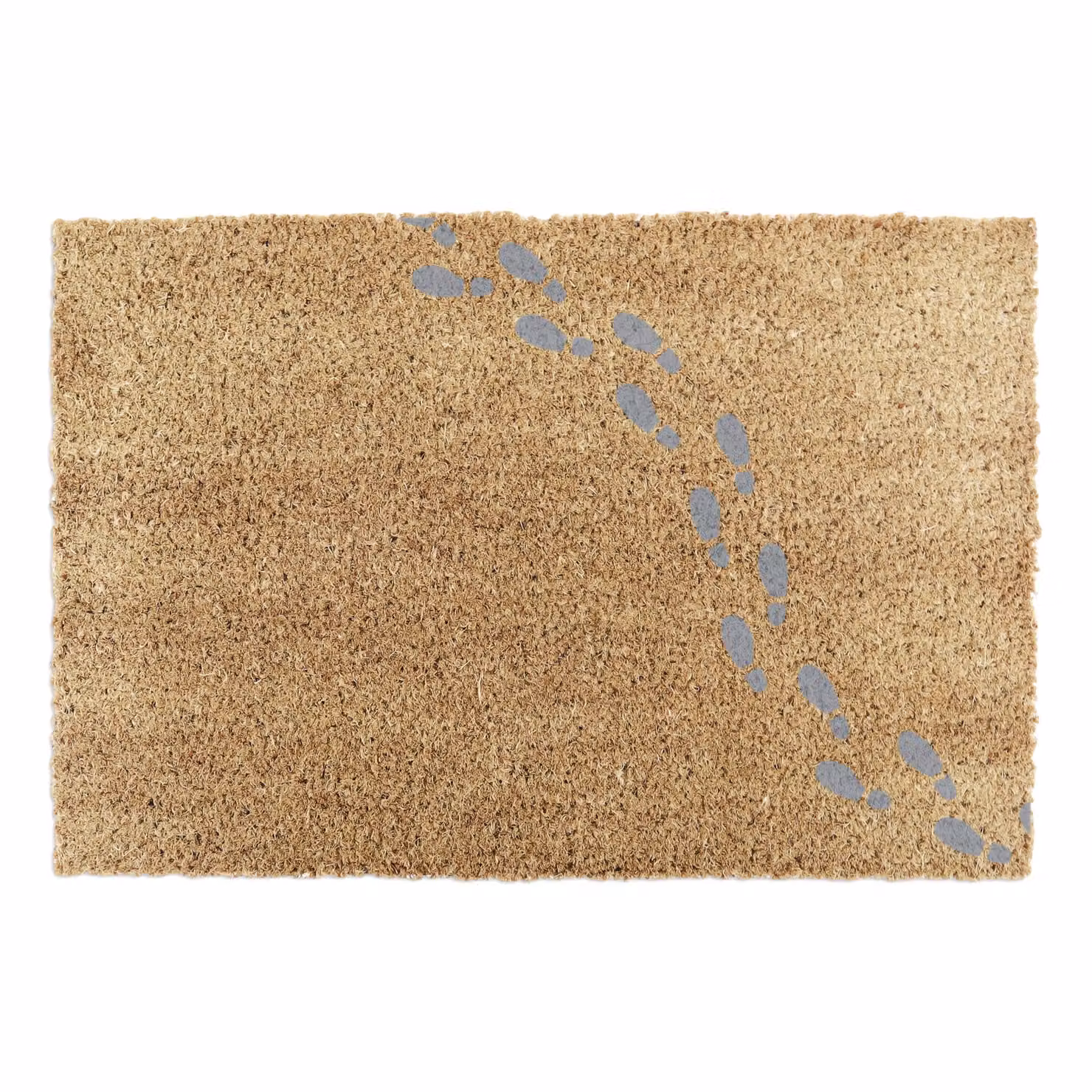 Artsy Mats Grey Tiny/Small Footprints Doormat, W: 60 cm, D: 40 cm – 4
