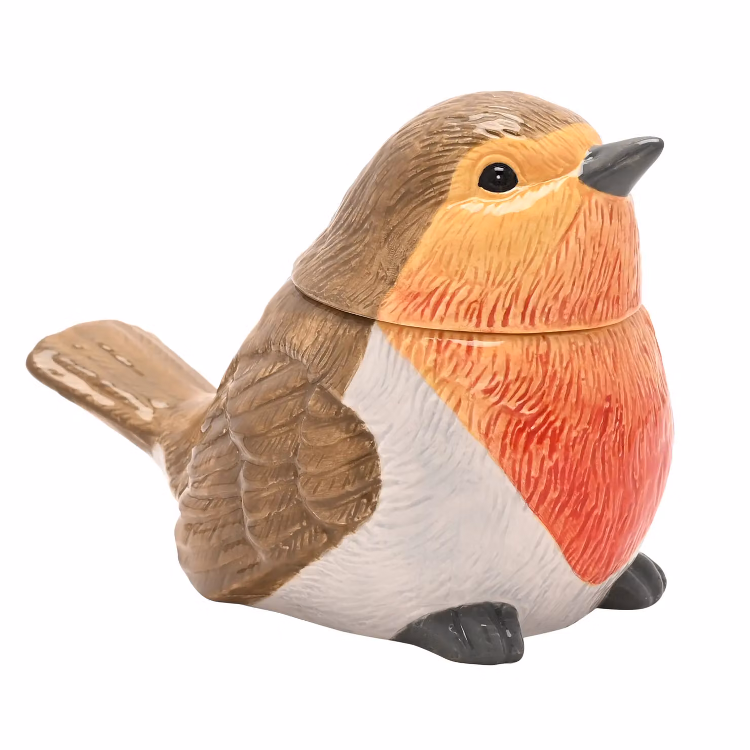 Country Living Autumn Harvest Robin Ceramic Jar in Multicolour – 2