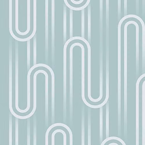 Graham & Brown Envy Ups n Downs Pistachio Green Geometric Abstract Wallpaper