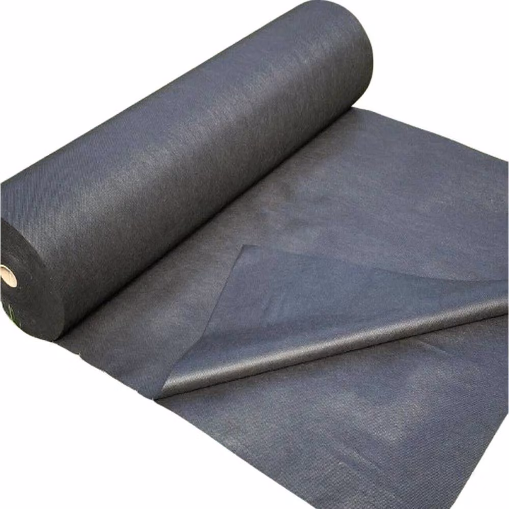 VOGREX Black Non-Woven Weed Control Ground Cover Membrane, 1.5 m x 8 m – 3