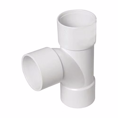 Floplast White 32mm Solvent Tee Branch