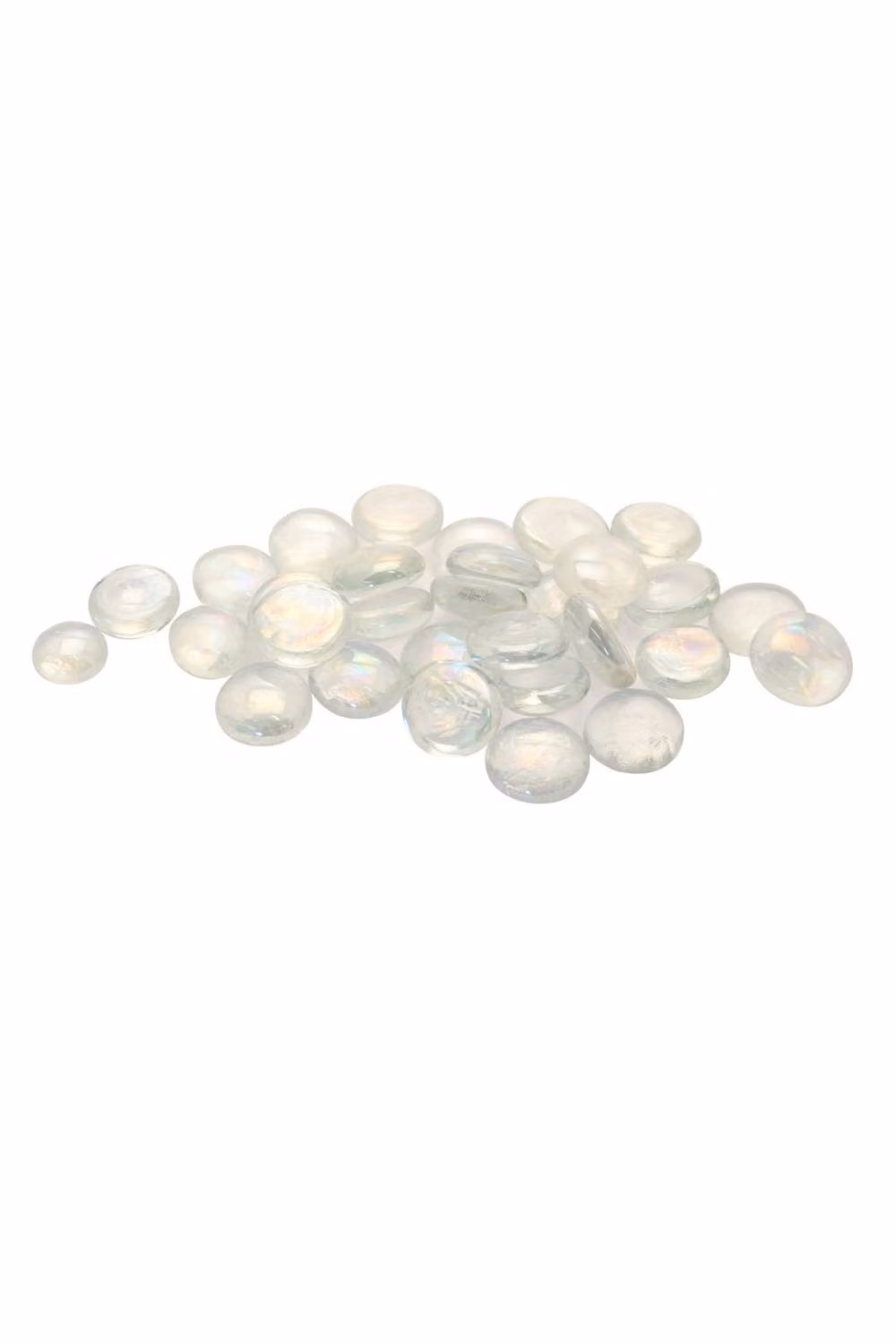 KDMD Transparent Glass Nuggets in a Jar, 3000 g – 2