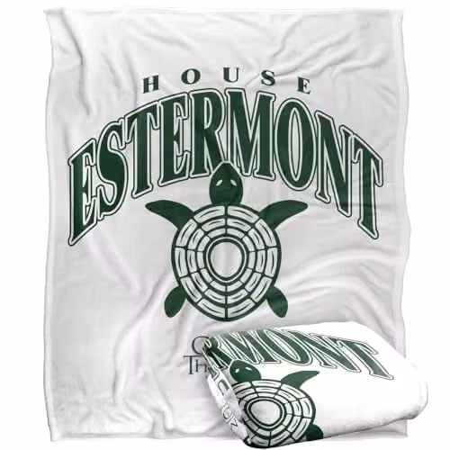 Warner Bros. Game of Thrones Varsity Estermont Super Soft Fleece Throw Blanket, Multicolour, W: 127 cm x L: 152.4 cm – 1