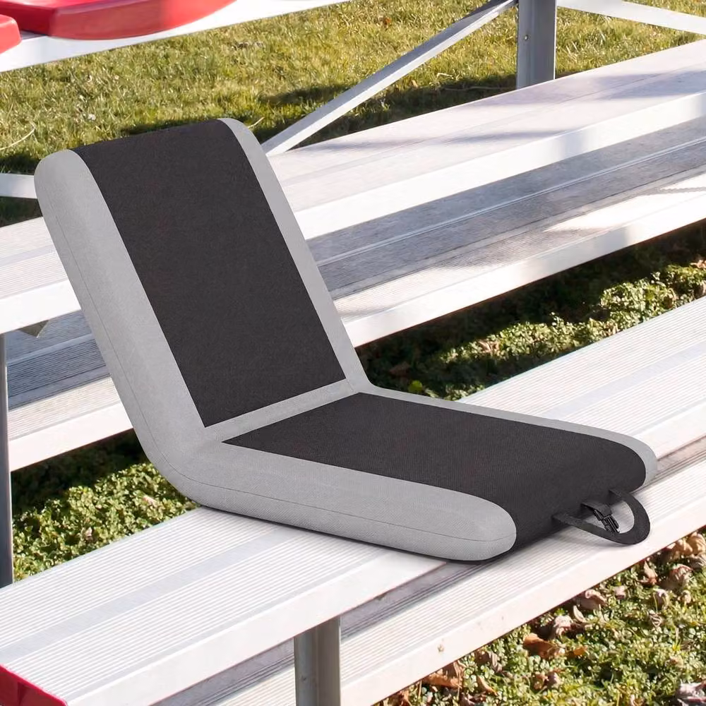 Havendro Grey Padded Stadium Seat with 6 Reclining Positions and Back Support – 4