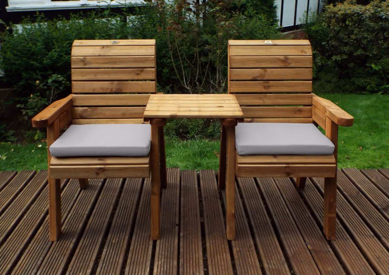 Charles Taylor Twin Companion Set Straight in Brown – 2