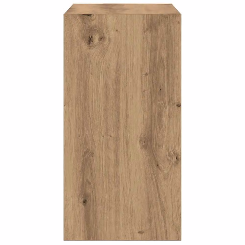 Berkfield Home Artisan Oak Side Table in Brown, W/D/H: 50 x 26 x 50 cm – 4