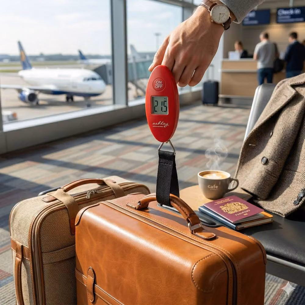 Dragodirect Portable Digital Luggage Scale in Red – 2