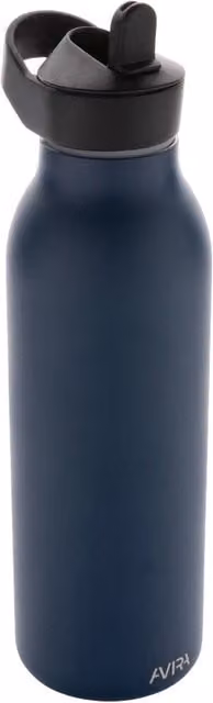 Avira Ara Blue Flip Top Stainless Steel Vacuum Insulated Water Bottle, 500 ml