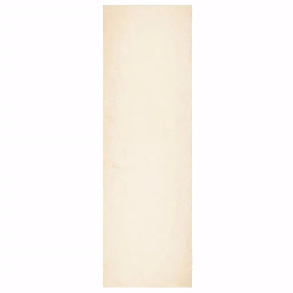 Berkfield Home HUARTE Short Pile Washable Rug, Beige, W: 80 cm, L: 250 cm – 1