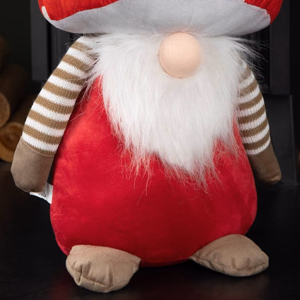 Samuel Alexander Red Porta-Bella Christmas Mushroom Gonk Decoration, 50 cm – 3