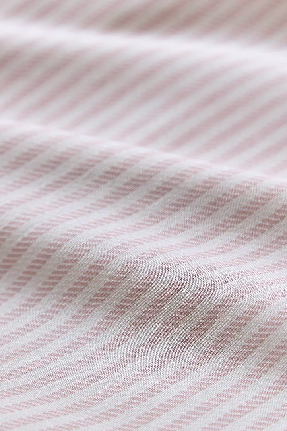 Helena Springfield Pink Twill Stripe Duvet Cover and Pillowcase Set, W: 140 cm, H: 200 cm – 4