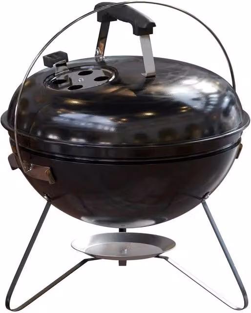 Havendro Black Kettle Charcoal BBQ Grill for Outdoor Garden Cooking, W/D/H: 40.5 x 40 x 28 cm – 1