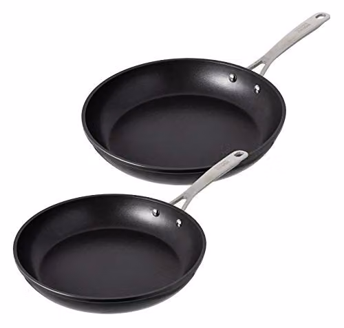 Kuhn Rikon Easy Pro Non-Stick Frying Pan, Black Aluminium and Stainless Steel