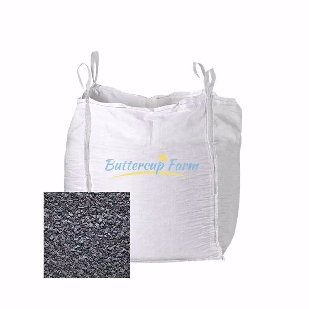 Buttercup Farm Blue and Grey Slate Chippings, 20mm Coarse Gravel Stone, 850 kg Bulk Bag – 1