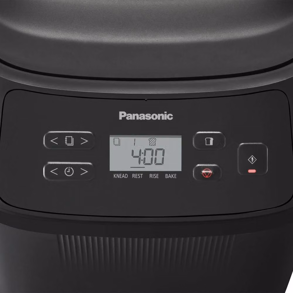 Panasonic Compact Automatic Mini Breadmaker with Timer, Black (400g) – 3