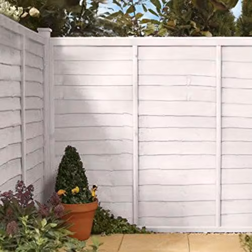 Cuprinol White Weatherproof Opaque Matt Water-Based Exterior Woodcare, 2.5 l – 2