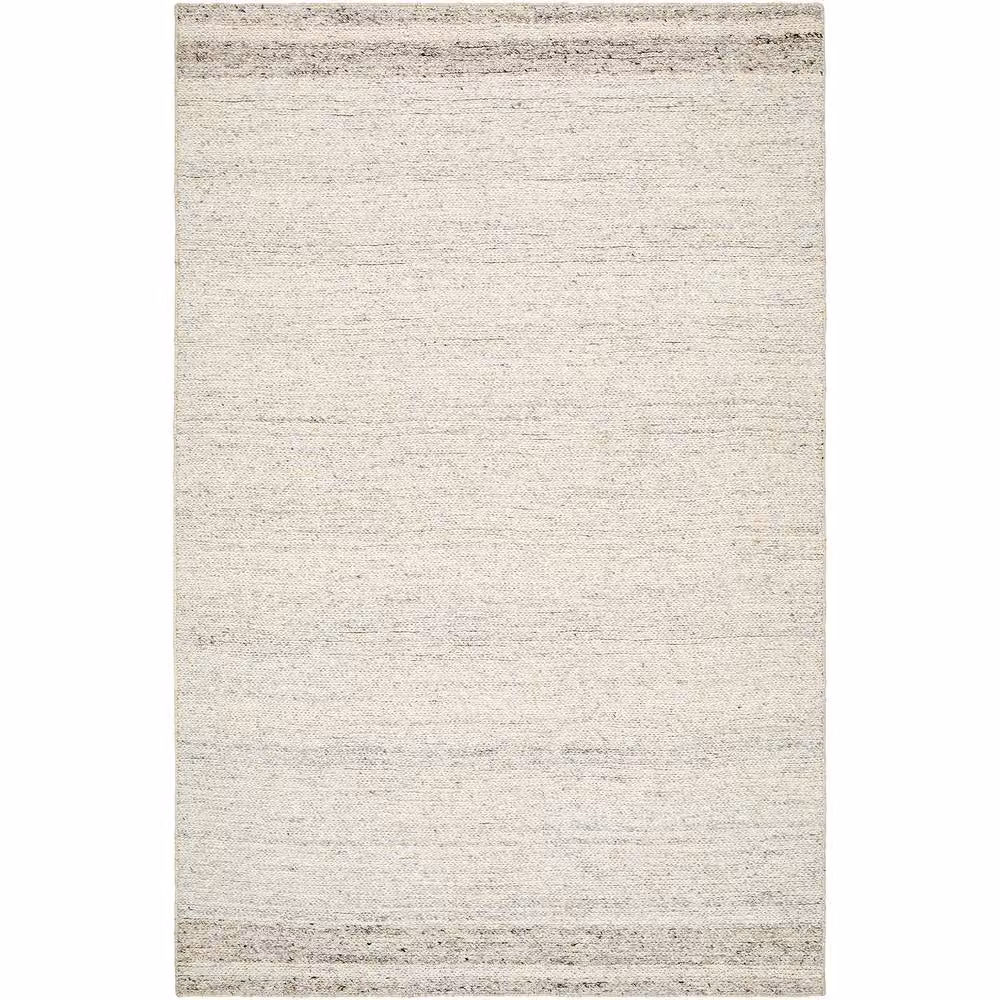 Livabliss Derby Hand Tufted Wool Rug in Ivory and Charcoal Grey, W: 150 cm, L: 230 cm – 2