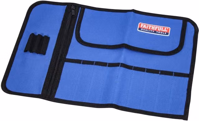 Faithfull Multi Colour Polyester Bit Roll