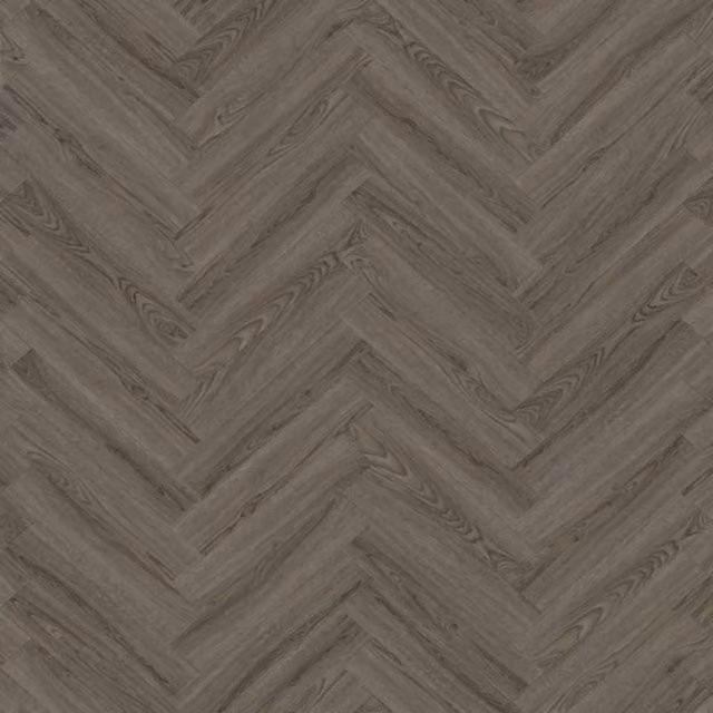 Allo(RBH) Dark Grey Wood Effect SPC Click Luxury Vinyl Tile Herringbone 5.2mm
