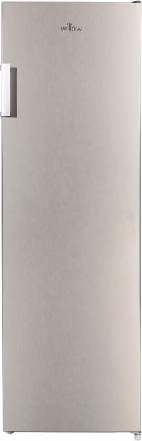 Willow 206L Total No Frost Upright Tall Freezer in Silver