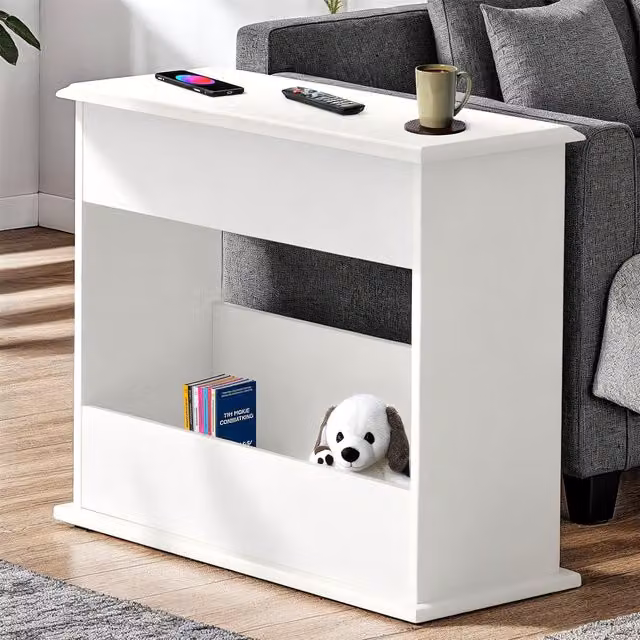 Seconique Stratford Sofa End Table in White