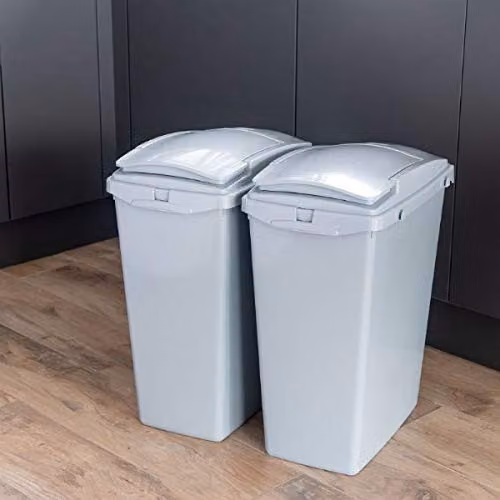 Addis ECO Range 40l Plastic Utility Bin with Flip Lid – 2