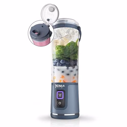 Ninja Blast Cordless Portable Blender BC151UK in Blue, 0.53 l
