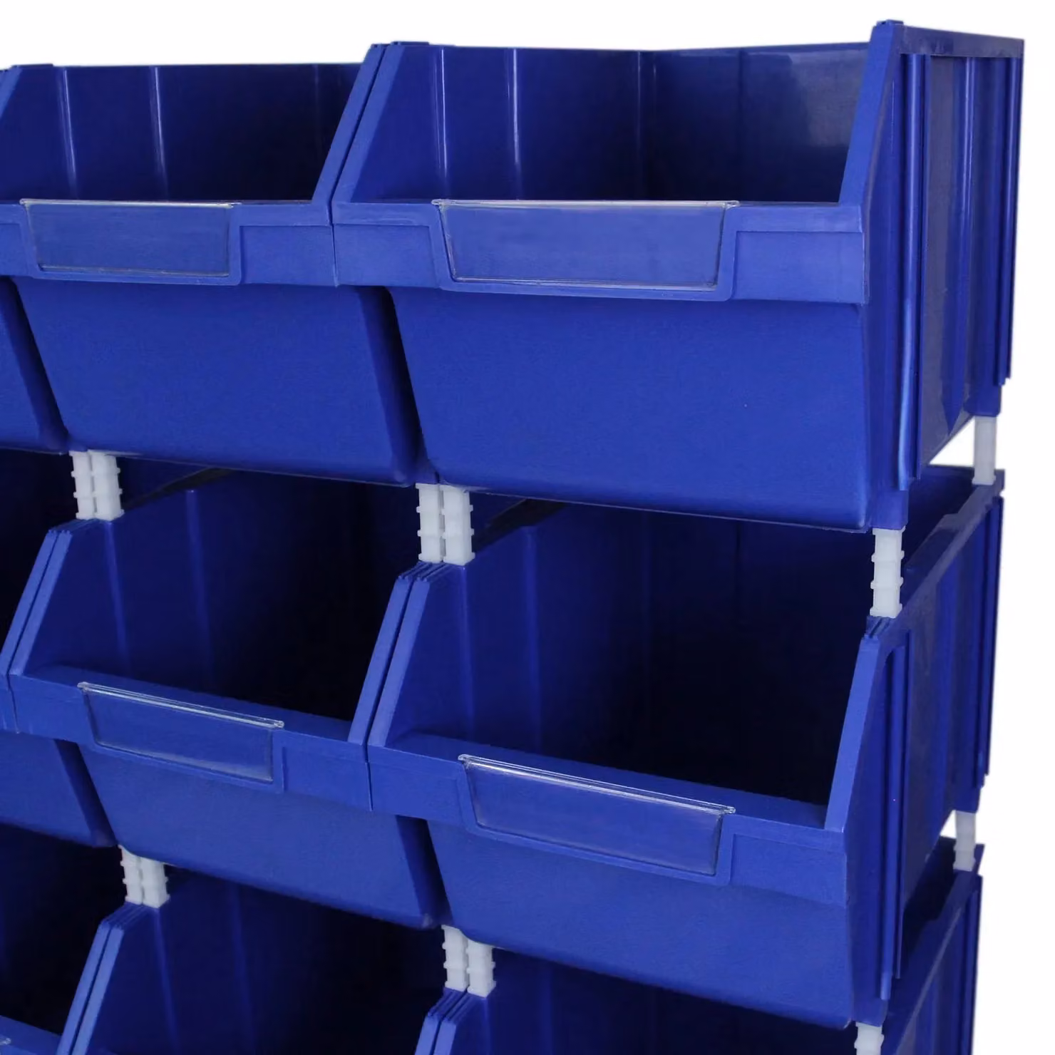 Monstershop T-RAX Blue Freestanding Storage Unit with 12 Quick Pick Bins, W/D/H: 90 x 45 x 180 cm – 4