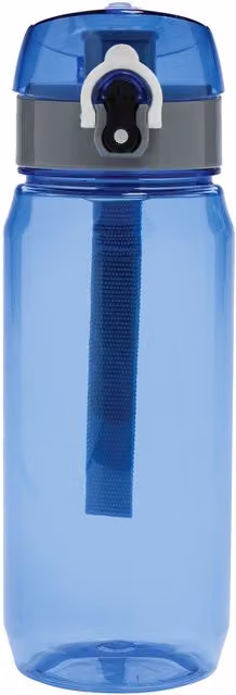 XD Design Yide Lockable RPET Water Bottle, Blue, 600ml