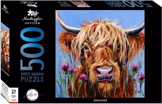 Mindbogglers Louise Brown Jigsaw Puzzle in Brown and Multicolour