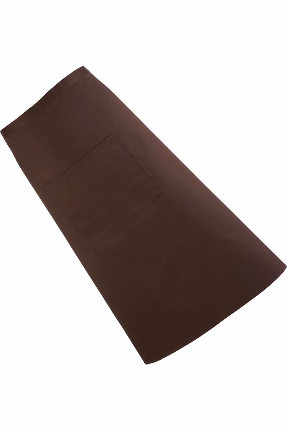 Premier Colours Brown Poly-Cotton Long Continental Style Bar Apron Workwear, Pack of 2 – 2